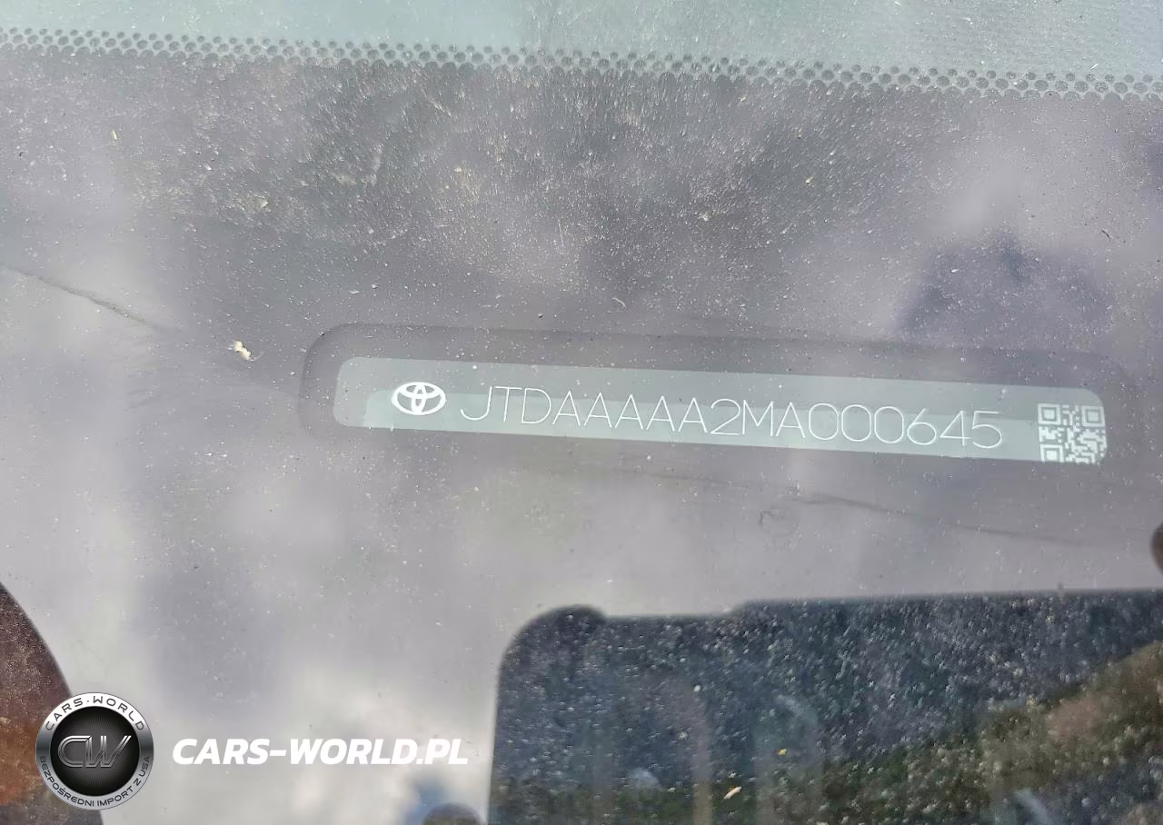 2021 Toyota Mirai Xle VIN:JTDAAAAA2MA000645 - 12