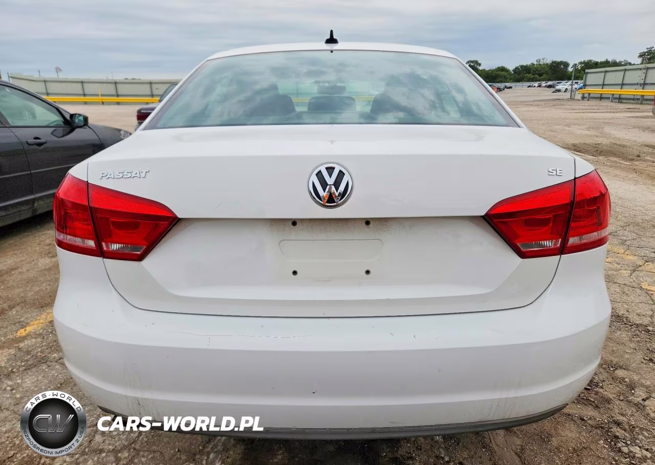 2012 Volkswagen Passat Se VIN:1VWBP7A38CC004268 - 6