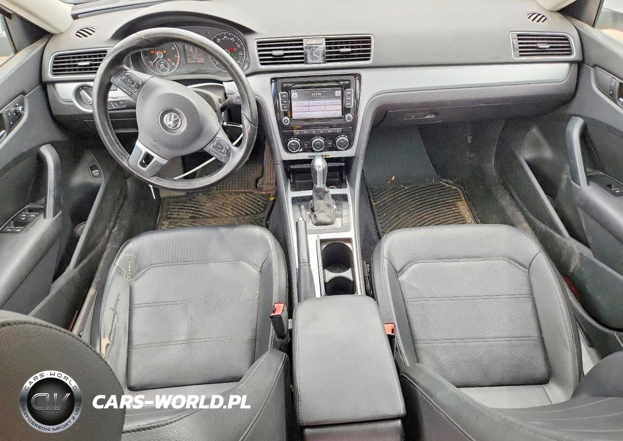 2012 Volkswagen Passat Se VIN:1VWBP7A38CC004268 - 8