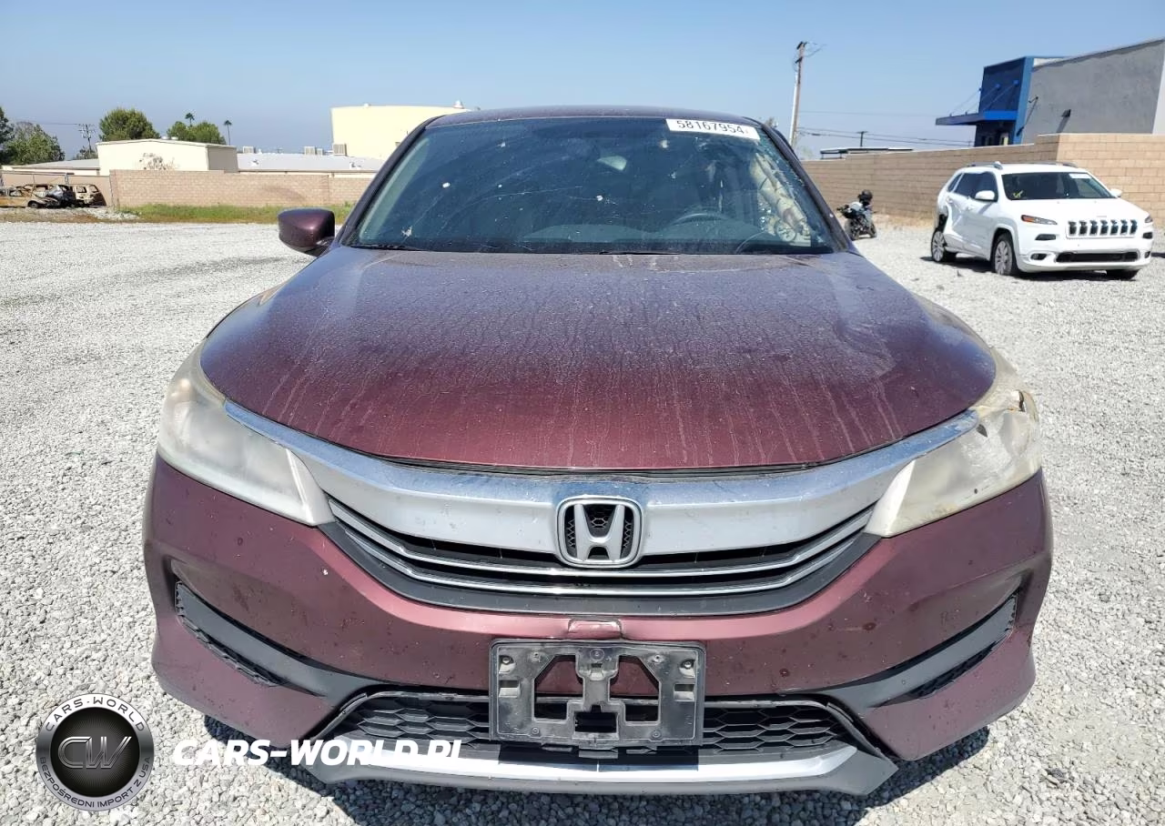 2016 Honda Accord Lx VIN:1HGCR2F3XGA155497 - 5
