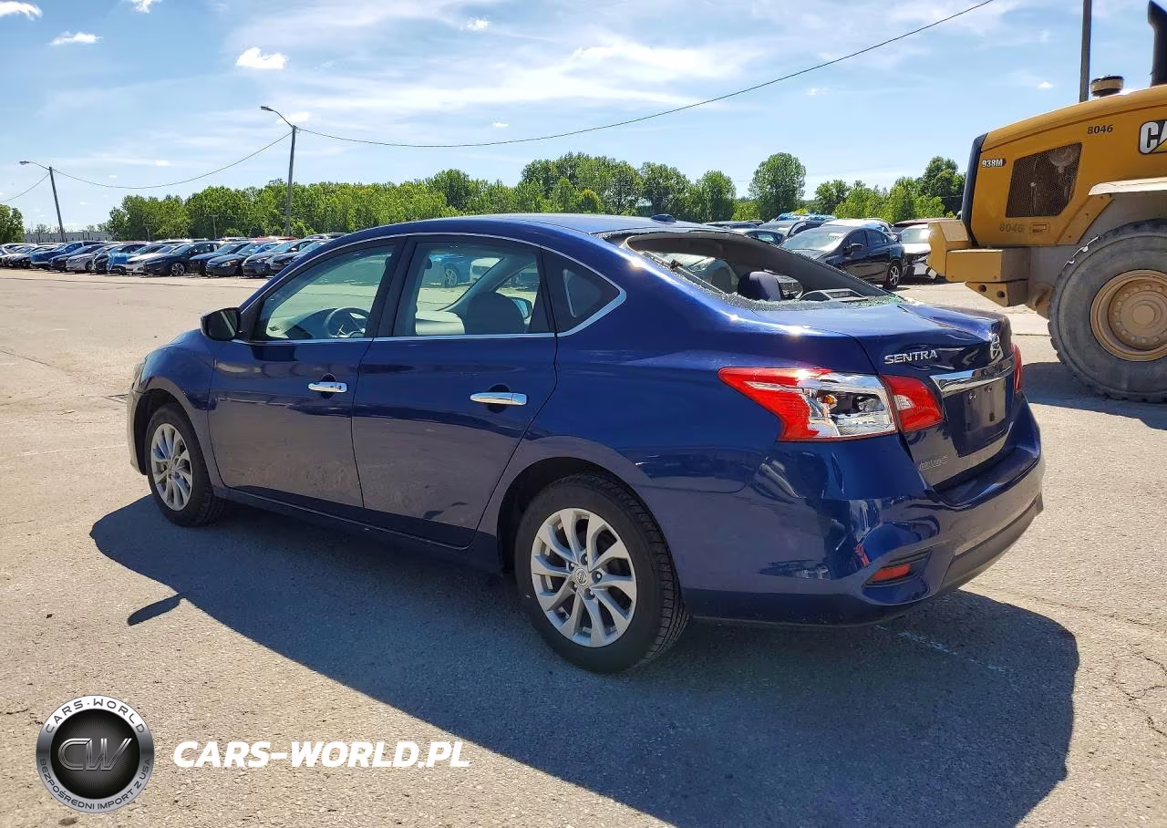 2019 Nissan Sentra Sv VIN:3N1AB7APXKY368894 - 2
