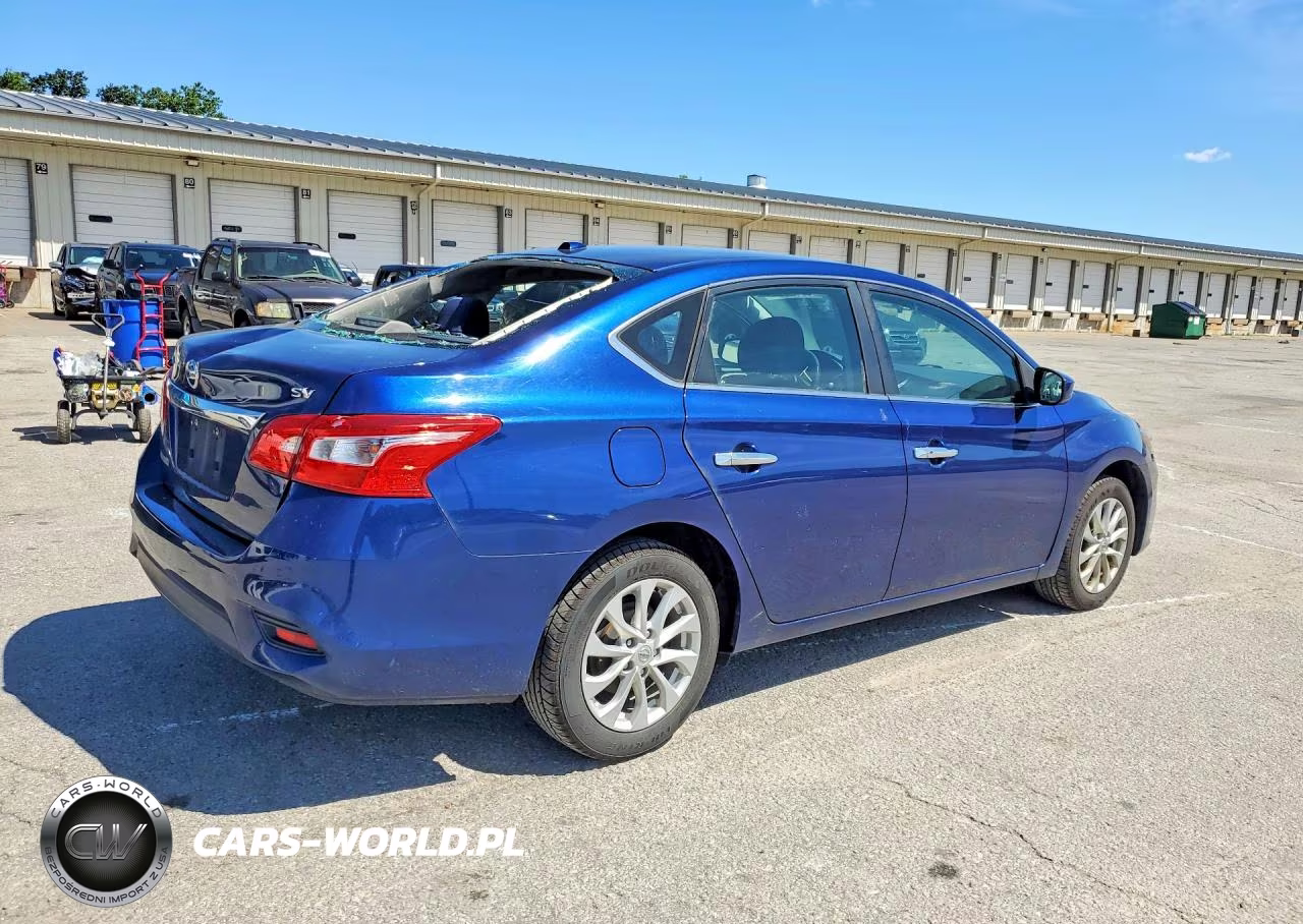 2019 Nissan Sentra Sv VIN:3N1AB7APXKY368894 - 3