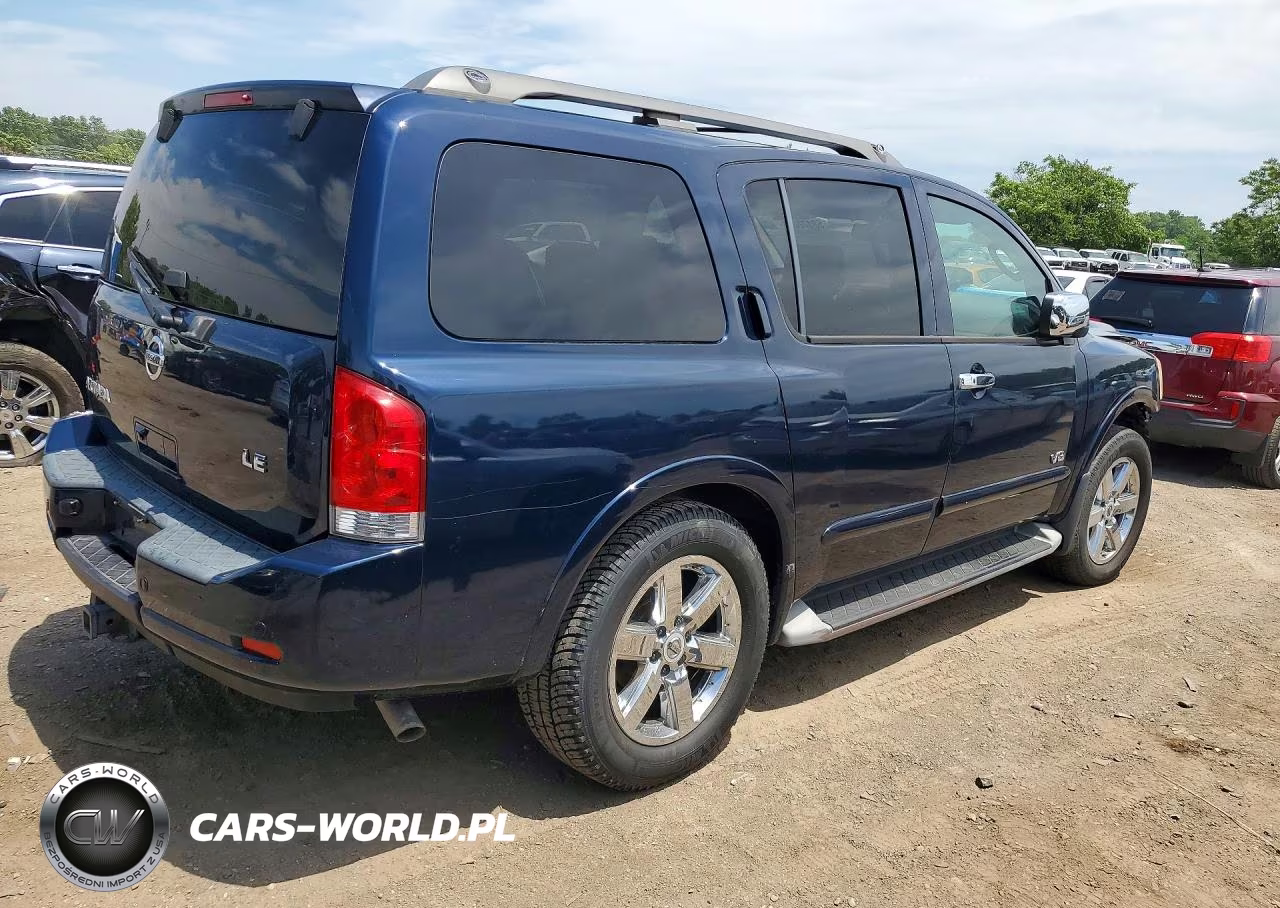 2009 Nissan Armada Se VIN:5N1AA08C79N605080 - 3