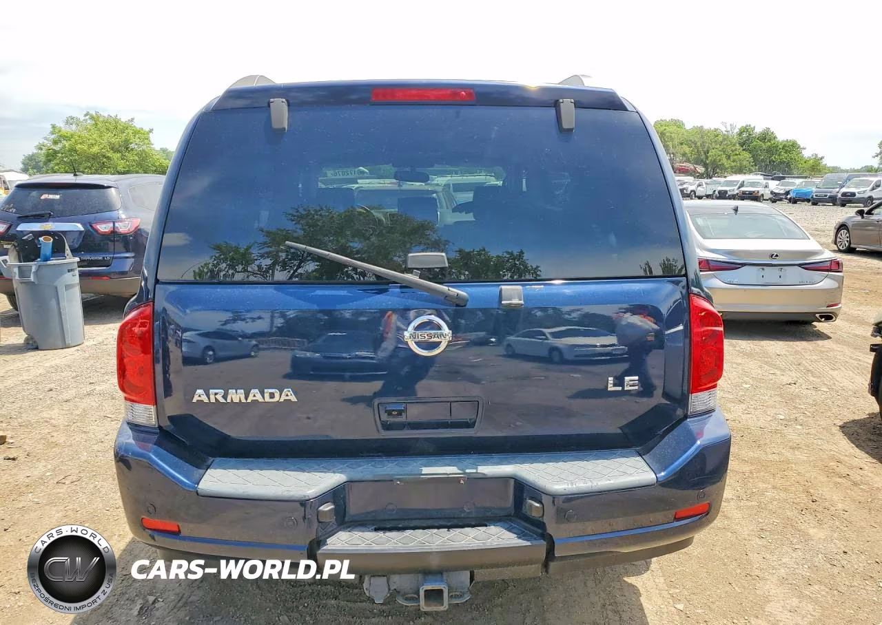 2009 Nissan Armada Se VIN:5N1AA08C79N605080 - 6