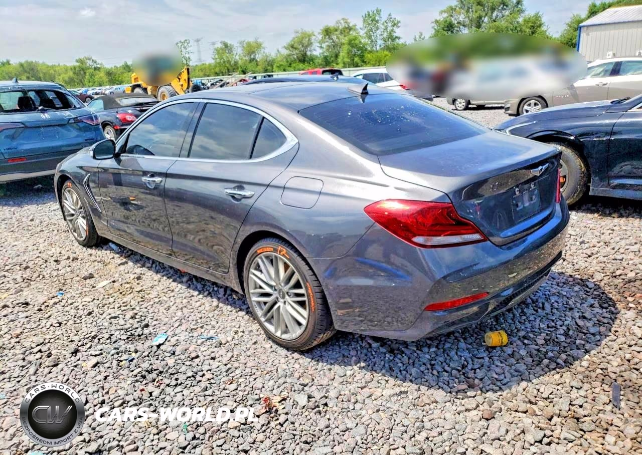 2021 Genesis G70 Elite VIN:KMTG34LA3MU070206 - 2
