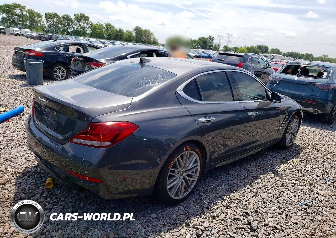 2021 Genesis G70 Elite VIN:KMTG34LA3MU070206 - 3
