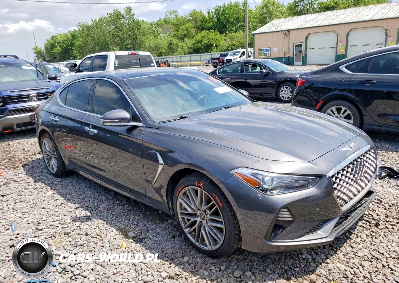 2021 Genesis G70 Elite VIN:KMTG34LA3MU070206 - 4