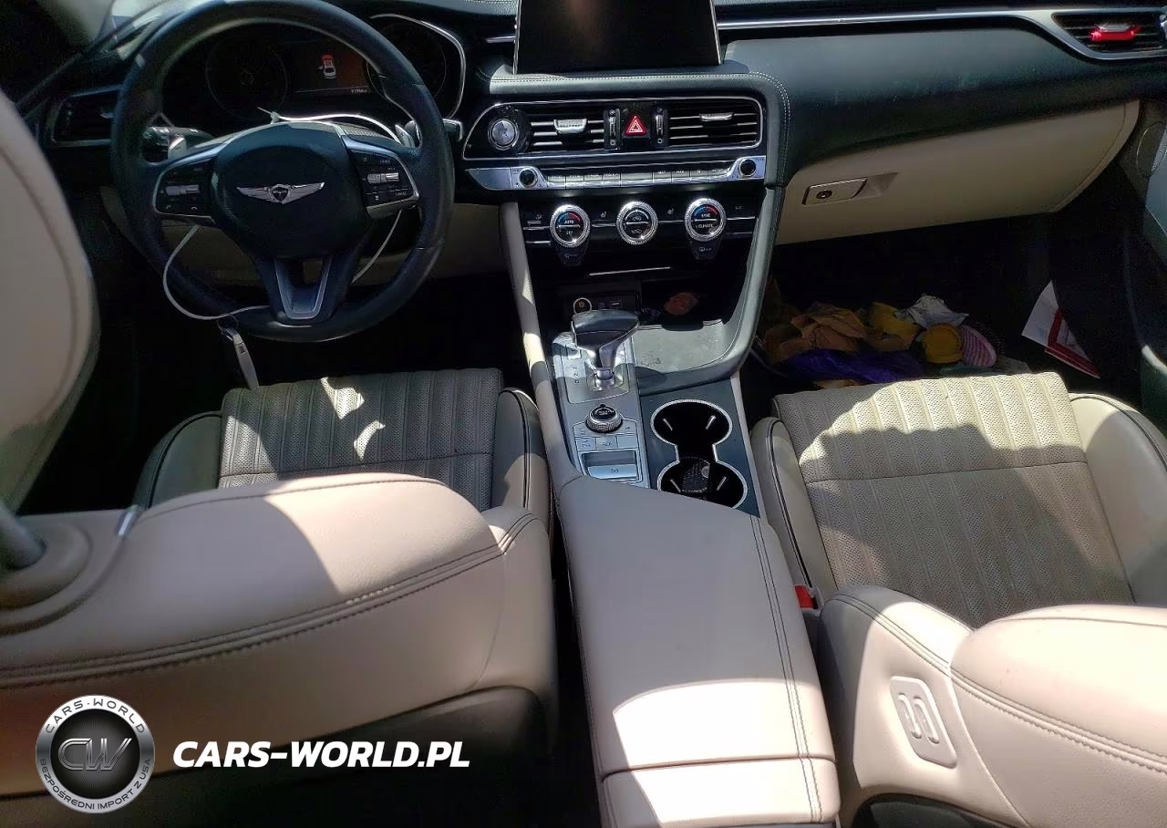 2021 Genesis G70 Elite VIN:KMTG34LA3MU070206 - 8