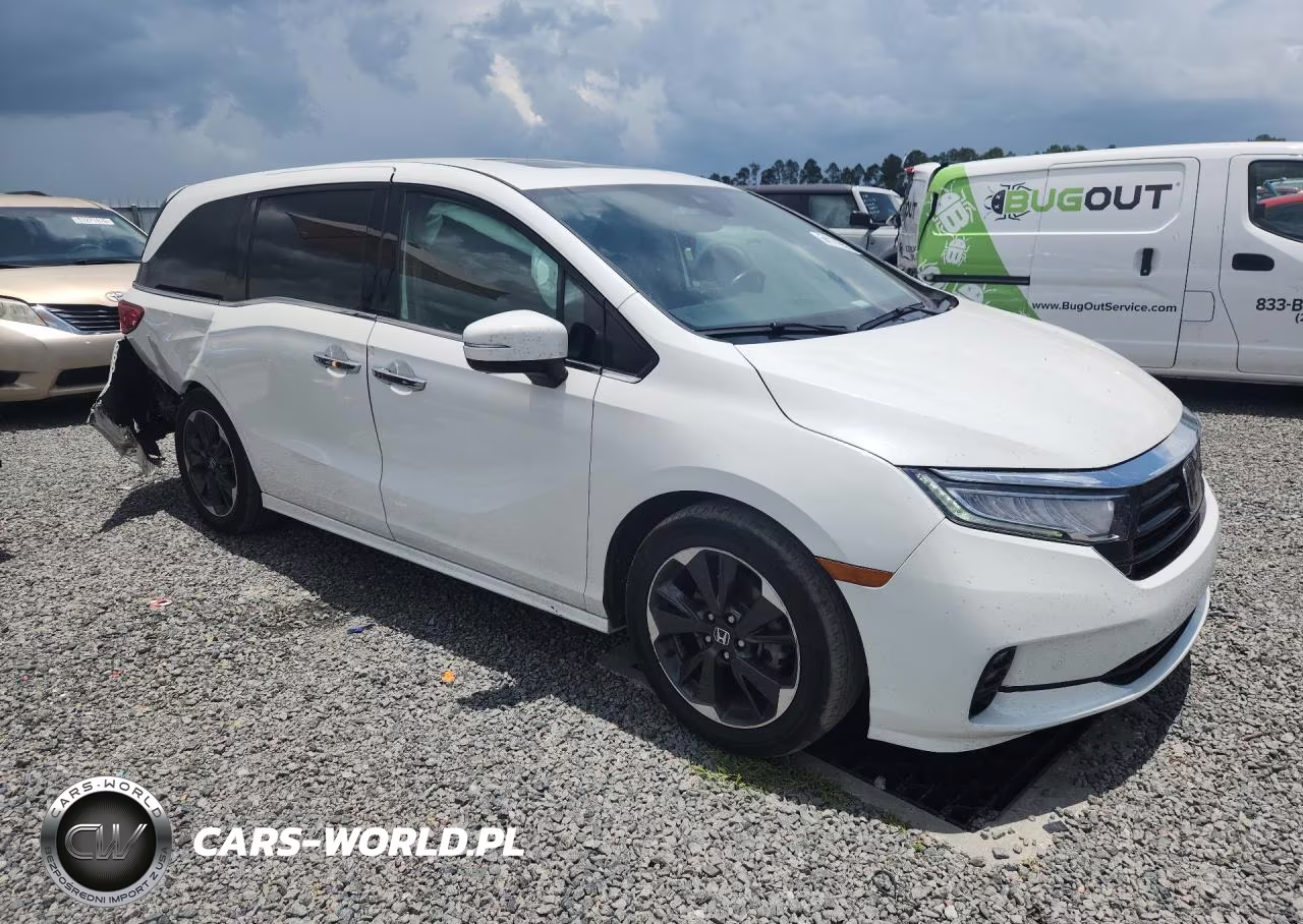 2021 Honda Odyssey Elite VIN:5FNRL6H90MB009969 - 4