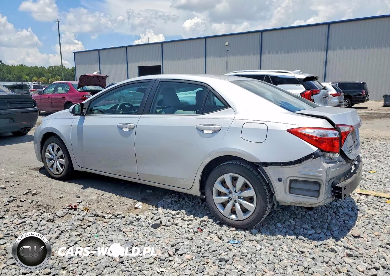 2016 Toyota Corolla Le VIN:2T1BURHE3GC721026 - 2