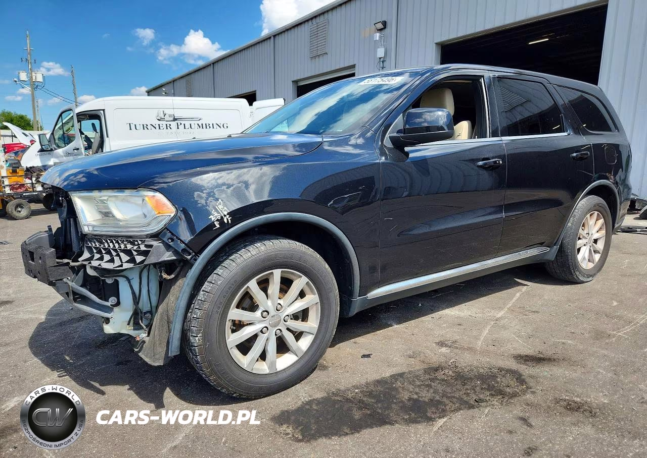 2014 Dodge Durango Sxt VIN:1C4RDHAG8EC396657 - 1