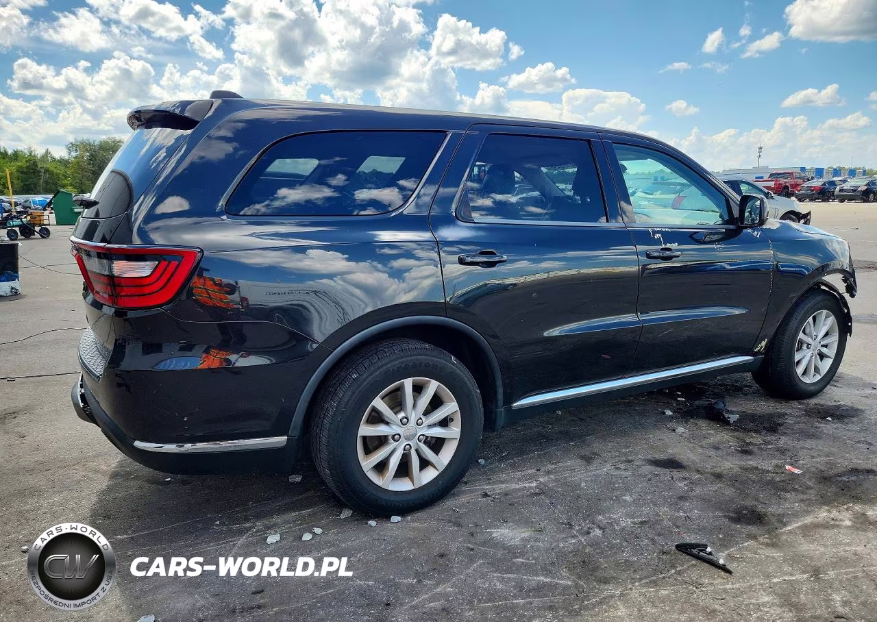2014 Dodge Durango Sxt VIN:1C4RDHAG8EC396657 - 3