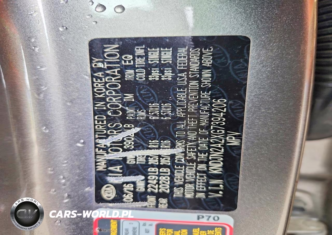 2016 Kia Soul Base VIN:KNDJN2A2XG7394206 - 12