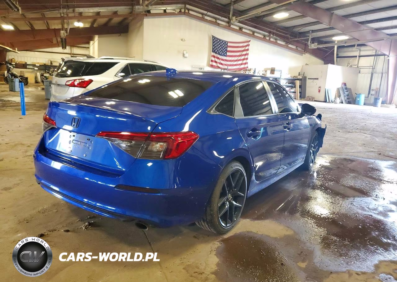 2022 Honda Civic Sport VIN:2HGFE2F5XNH562017 - 3