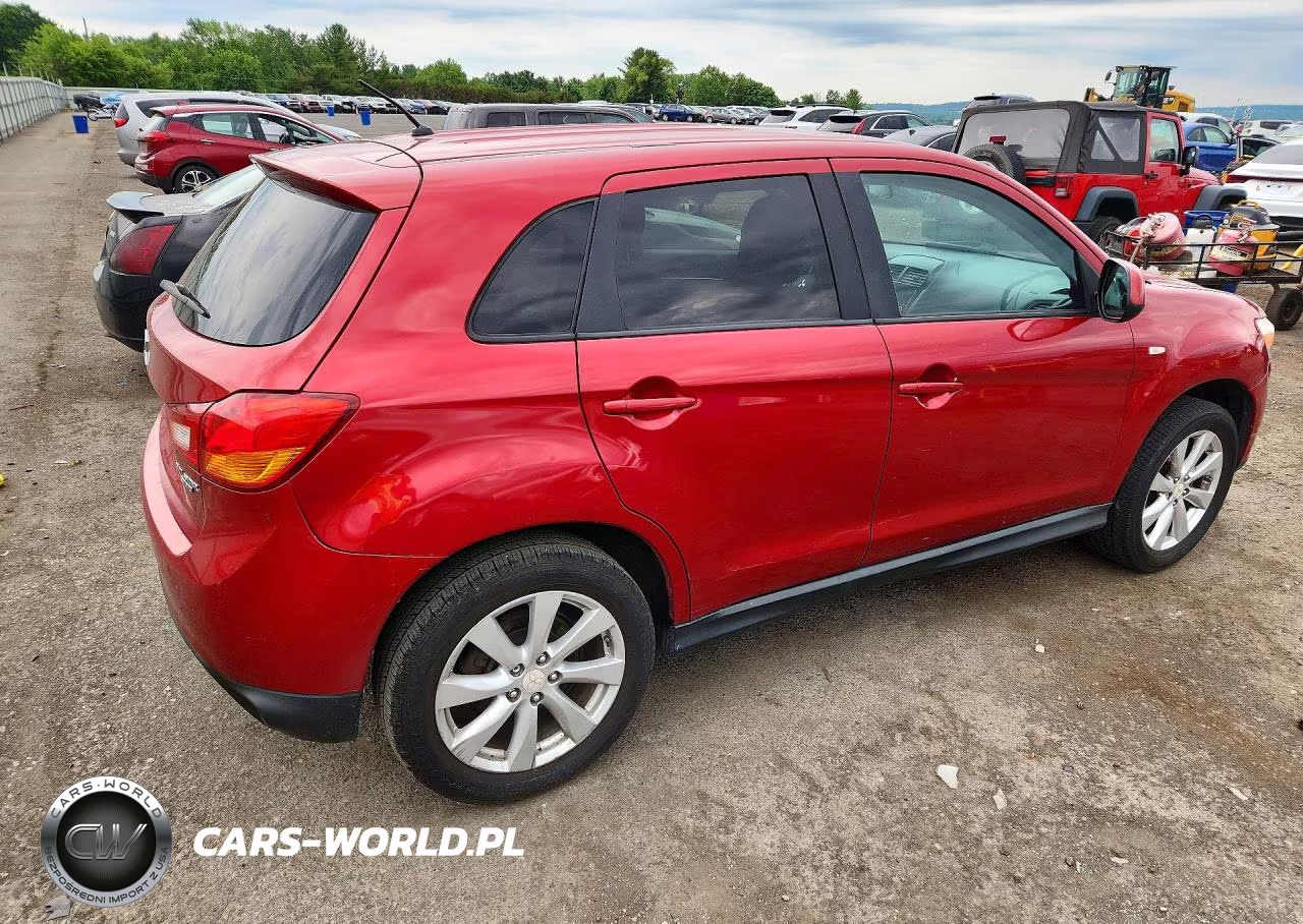 2014 Mitsubishi Outlander Sport Es VIN:4A4AR3AU5EE029154 - 3