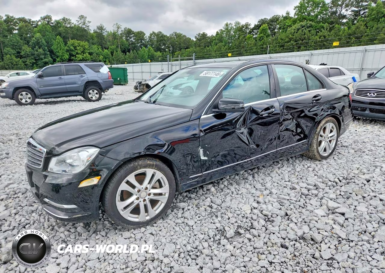 2012 Mercedes-Benz C 300 4Matic VIN:WDDGF8BB7CR191724 - 1