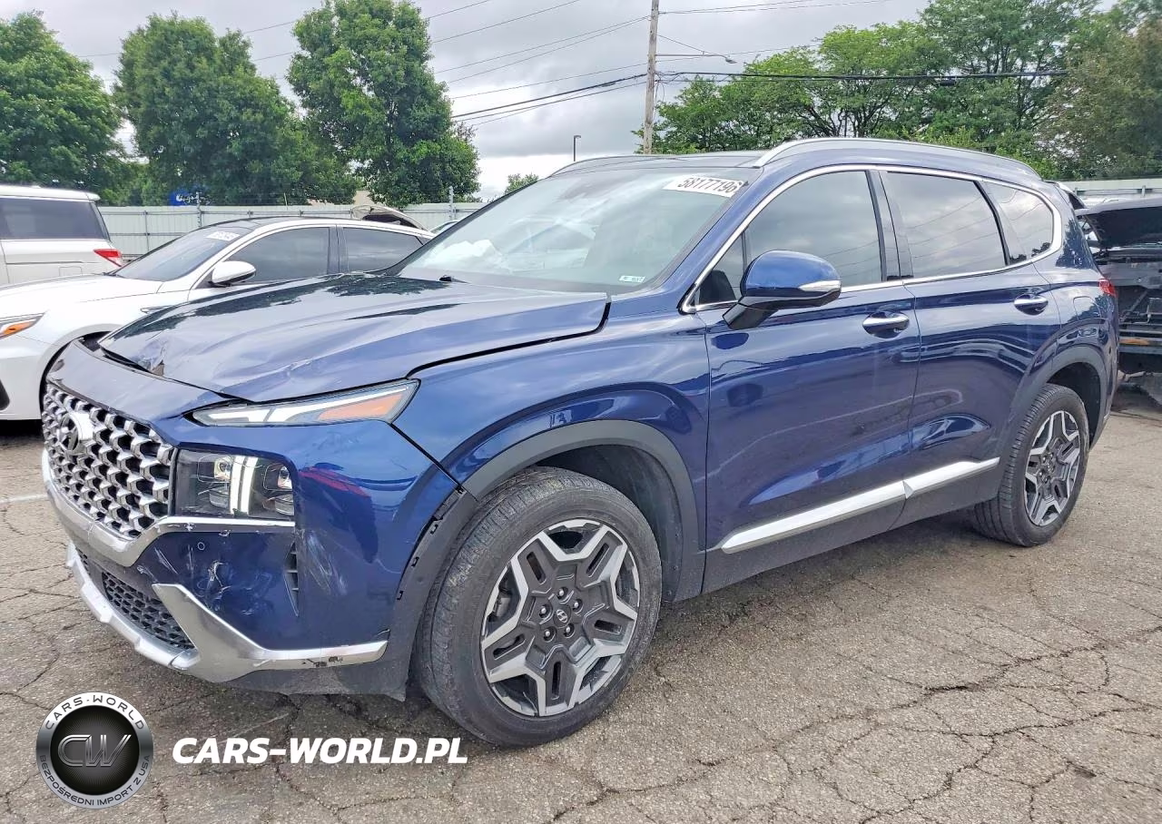 2021 Hyundai Santa Fe Limited VIN:5NMS44AL2MH320746 - 1