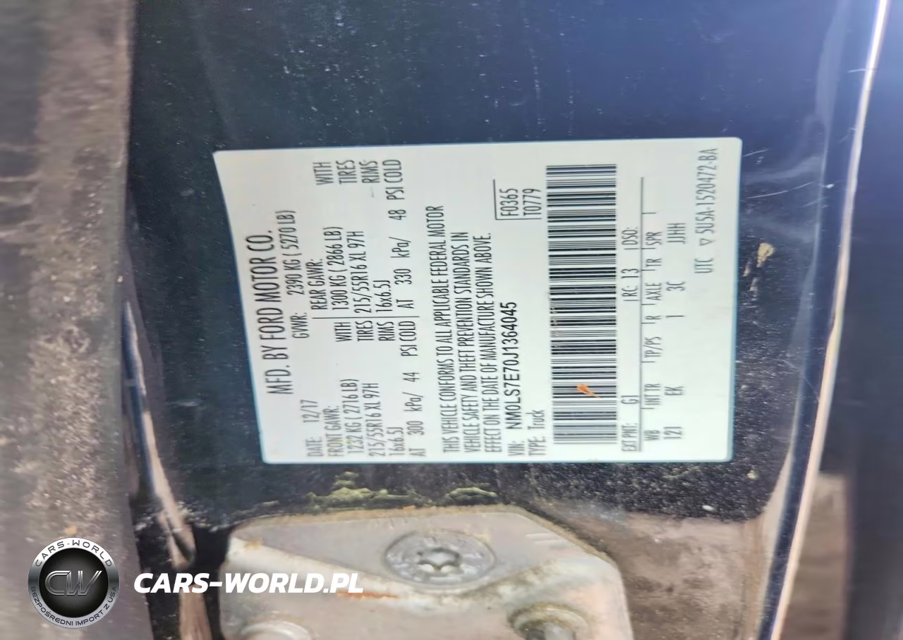 2018 Ford Transit Connect Xl Delivery Van VIN:NM0LS7E70J1364045 - 13
