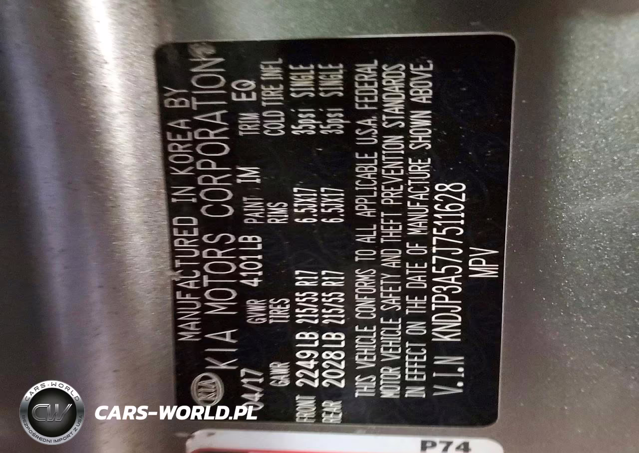 2018 Kia Soul + VIN:KNDJP3A57J7511628 - 12
