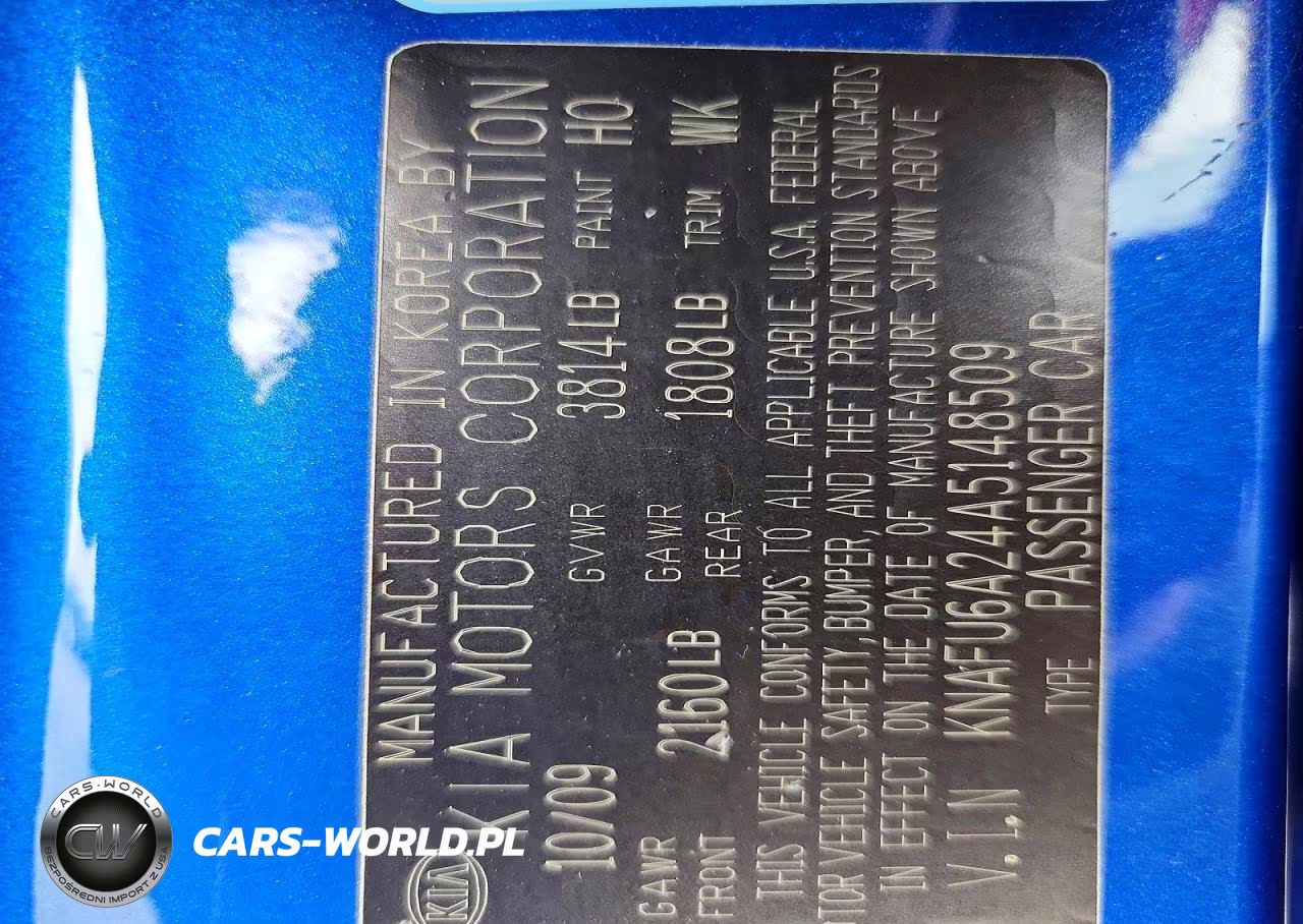 2010 Kia Forte Ex VIN:KNAFU6A24A5148509 - 12