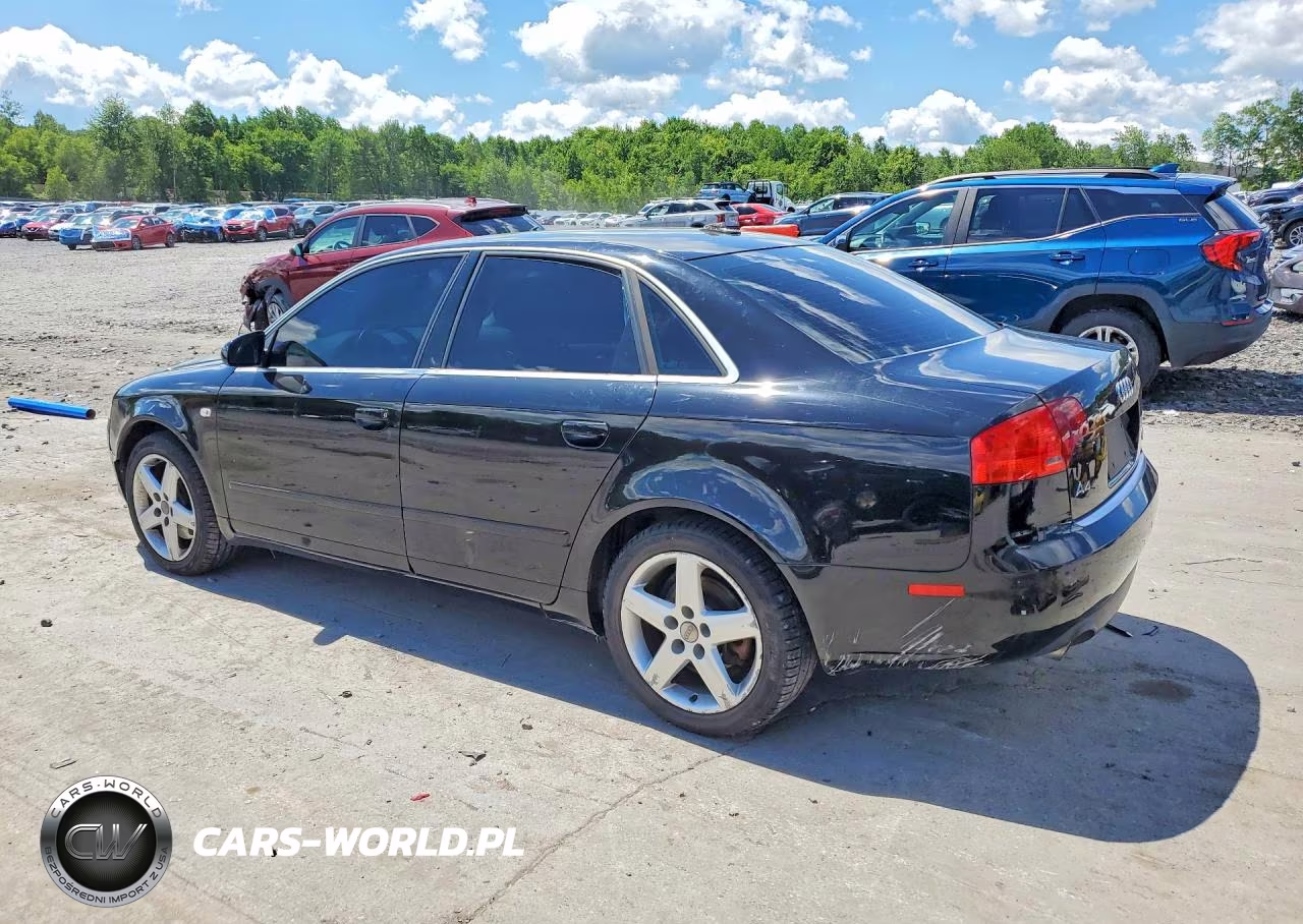 2005 Audi A4 2.0T Quattro VIN:WAUDF68E45A500017 - 2