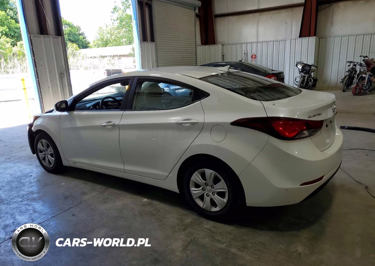 2016 Hyundai Elantra Se VIN:5NPDH4AEXGH722262 - 2