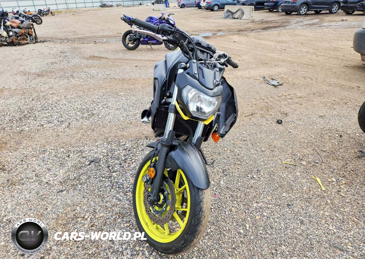 2018 Yamaha Mt07 VIN:JYARM27E6JA001167 - 2