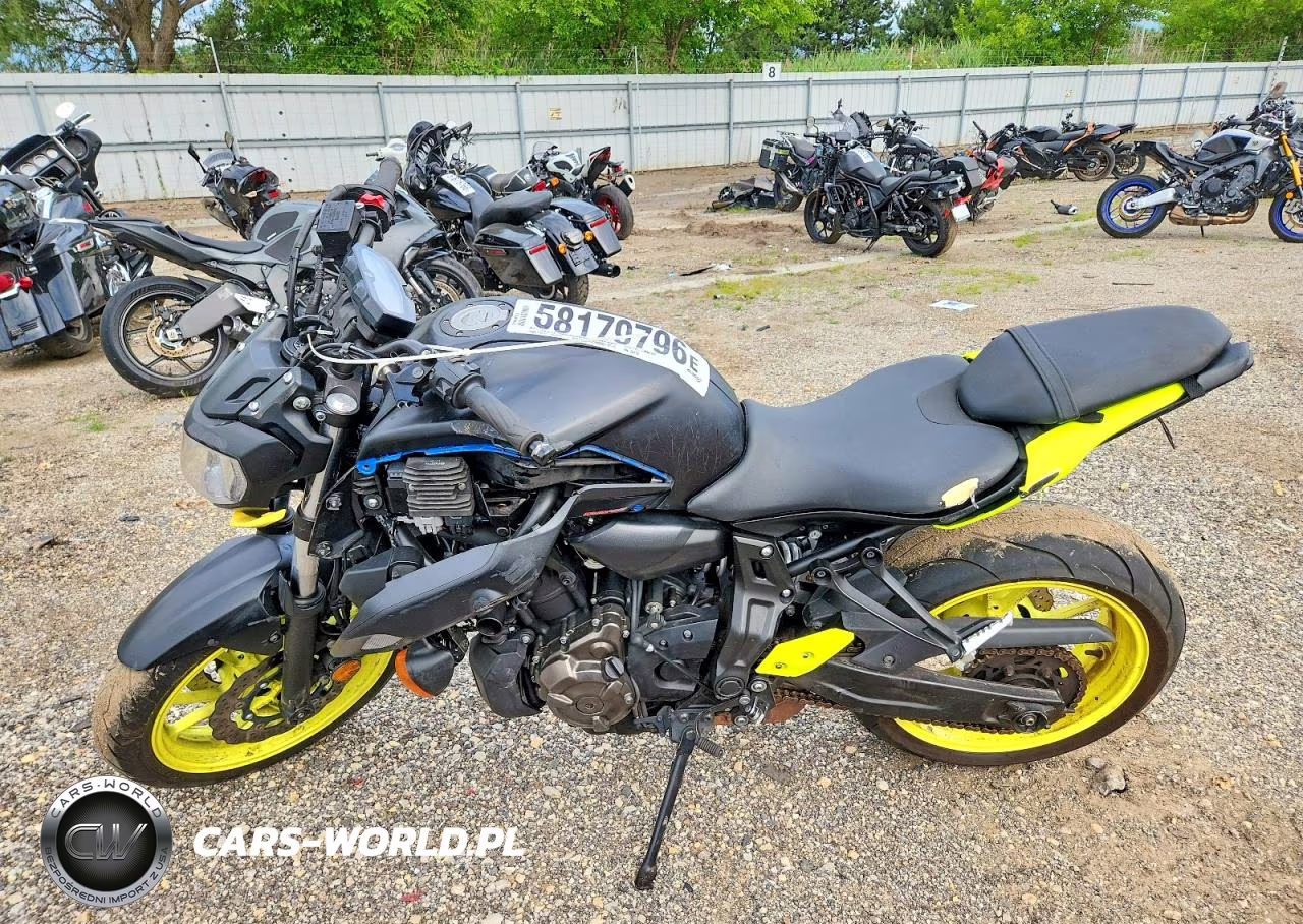 2018 Yamaha Mt07 VIN:JYARM27E6JA001167 - 3