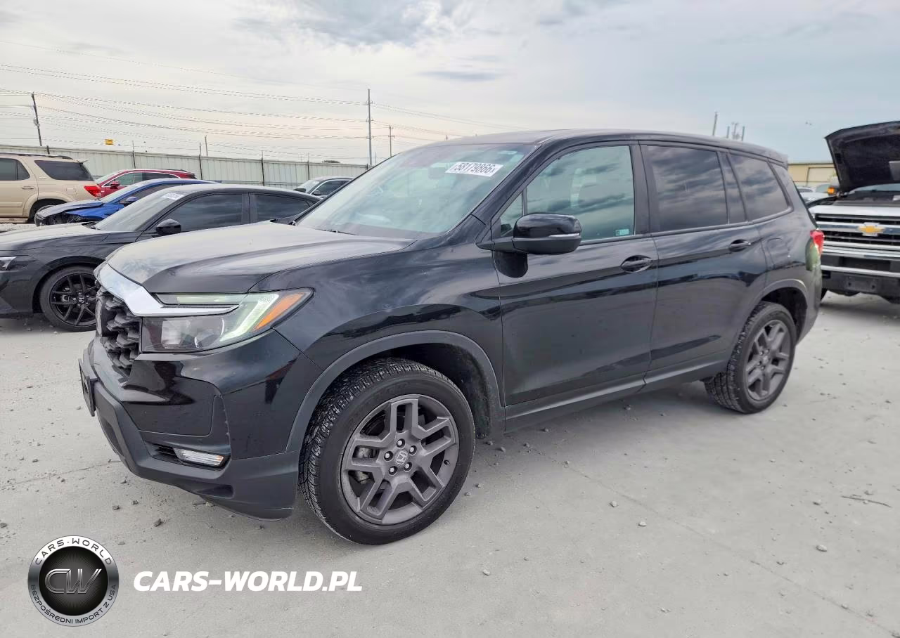 2022 Honda Passport Exl VIN:5FNYF8H52NB002759 - 1
