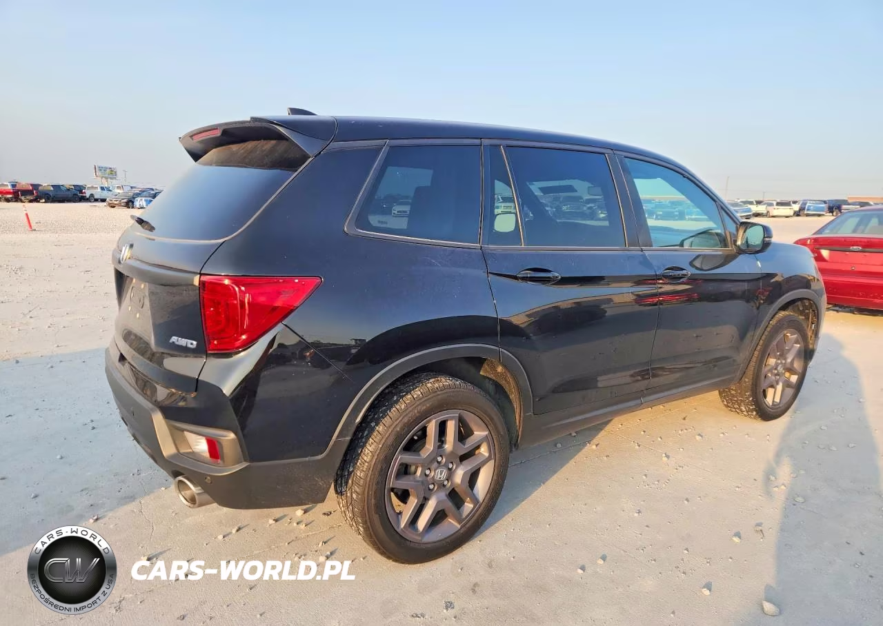 2022 Honda Passport Exl VIN:5FNYF8H52NB002759 - 3