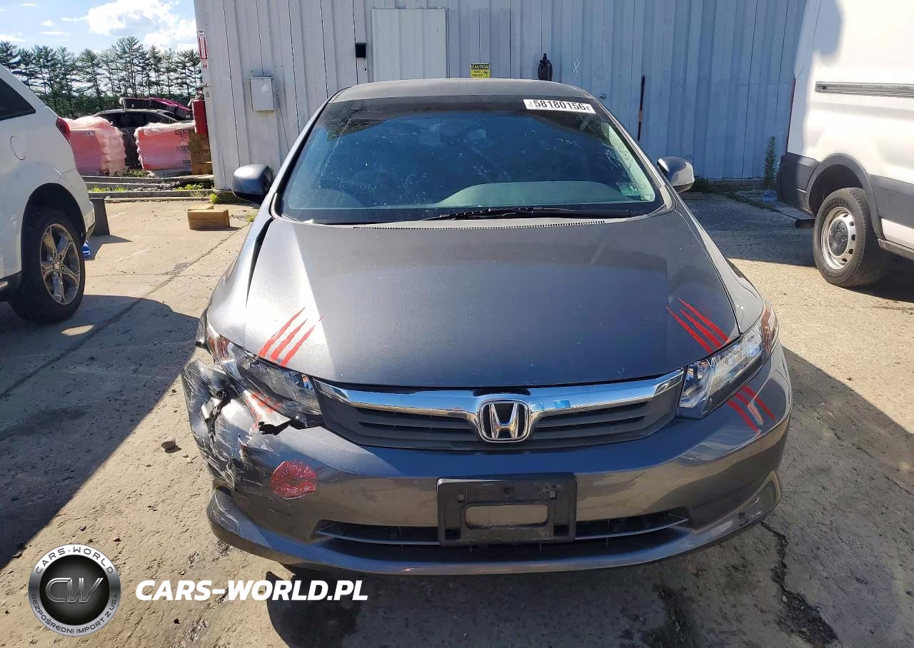 2012 Honda Civic Lx VIN:19XFB2F59CE022318 - 5