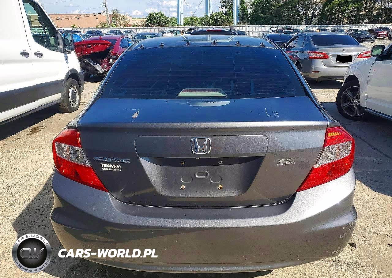 2012 Honda Civic Lx VIN:19XFB2F59CE022318 - 6