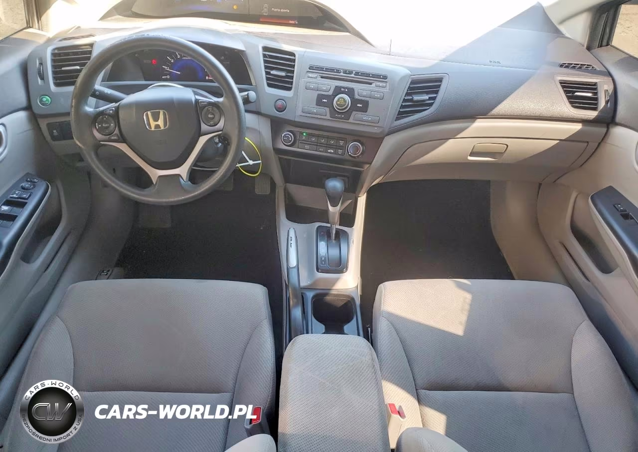 2012 Honda Civic Lx VIN:19XFB2F59CE022318 - 8