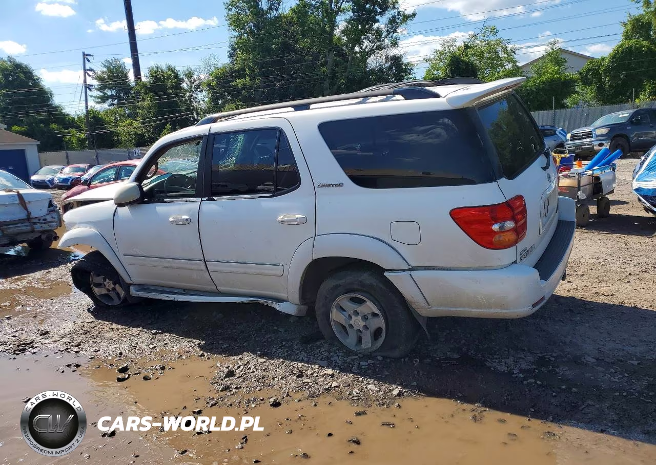 2002 Toyota Sequoia Limited VIN:5TDBT48A52S130473 - 2