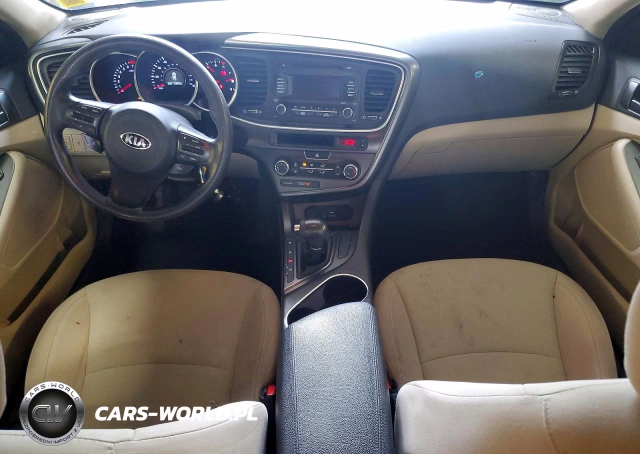 2015 Kia Optima Lx VIN:KNAGM4A76F5577954 - 8