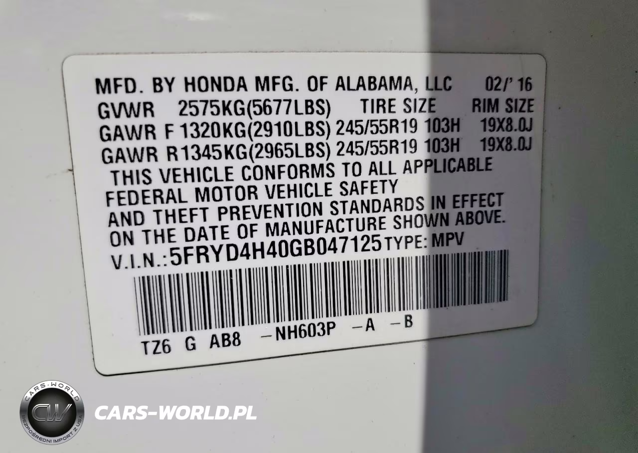 2016 Acura Mdx Technology VIN:5FRYD4H40GB047125 - 13