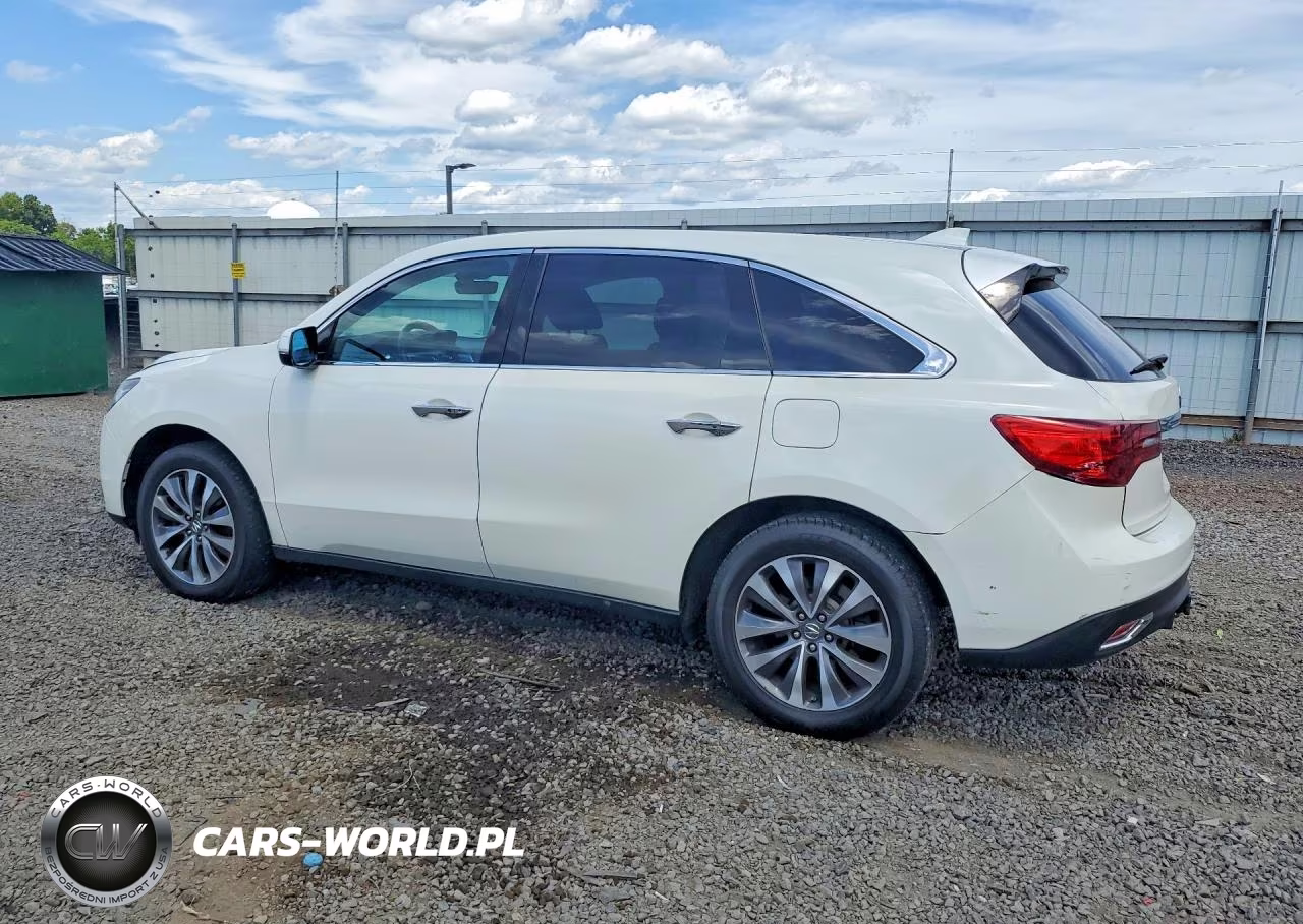 2016 Acura Mdx Technology VIN:5FRYD4H40GB047125 - 2