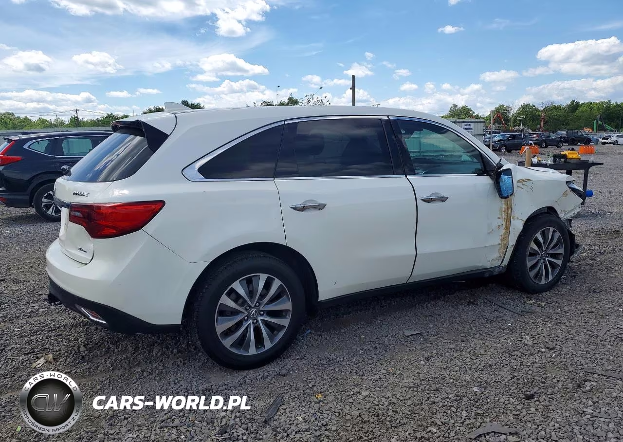 2016 Acura Mdx Technology VIN:5FRYD4H40GB047125 - 3