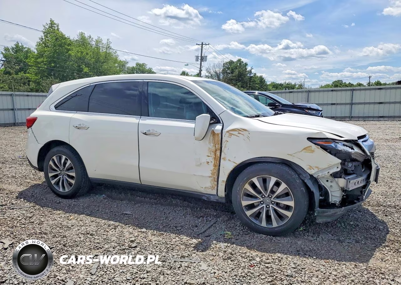 2016 Acura Mdx Technology VIN:5FRYD4H40GB047125 - 4