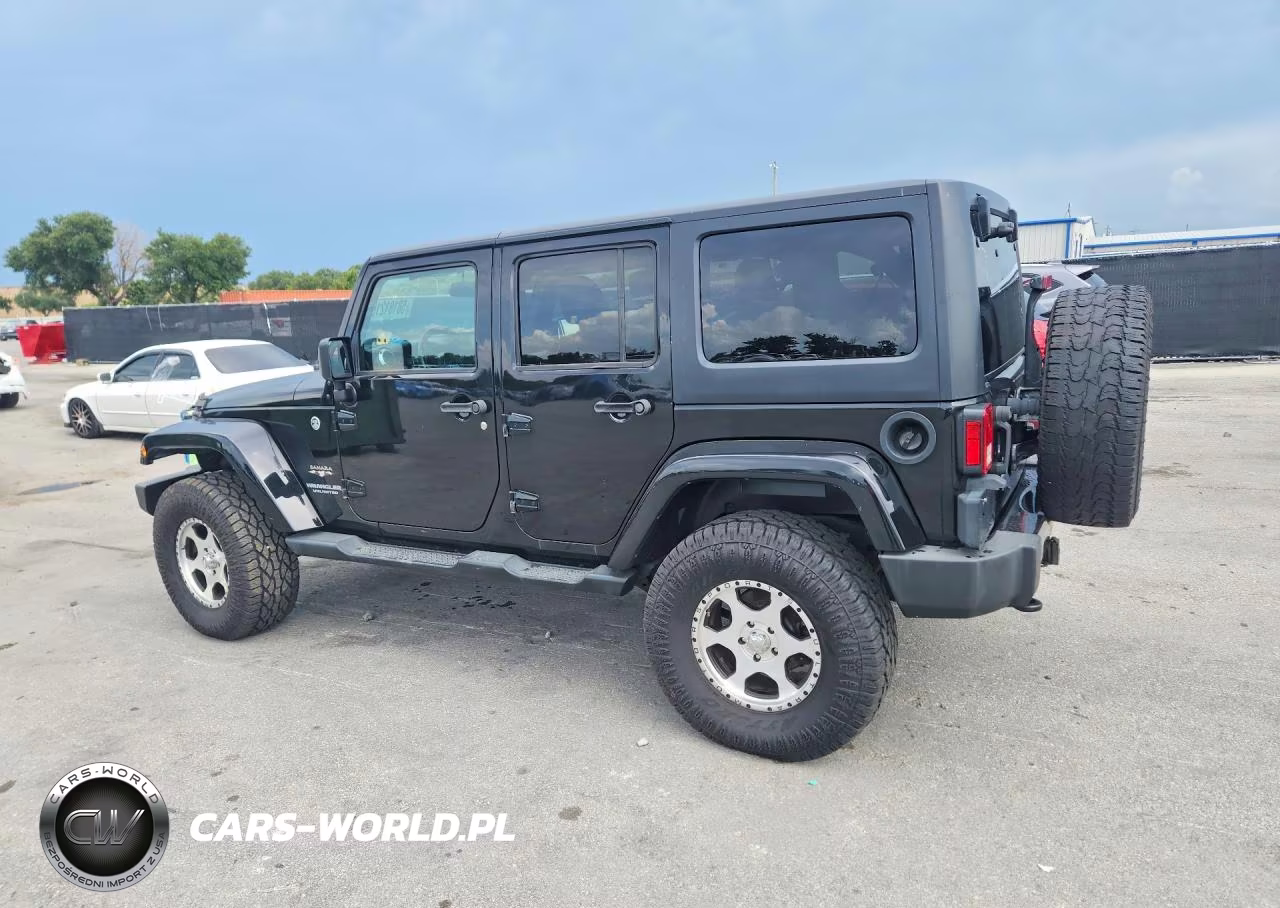 2016 Jeep Wrangler Unlimited Sahara VIN:1C4BJWEG7GL162814 - 2