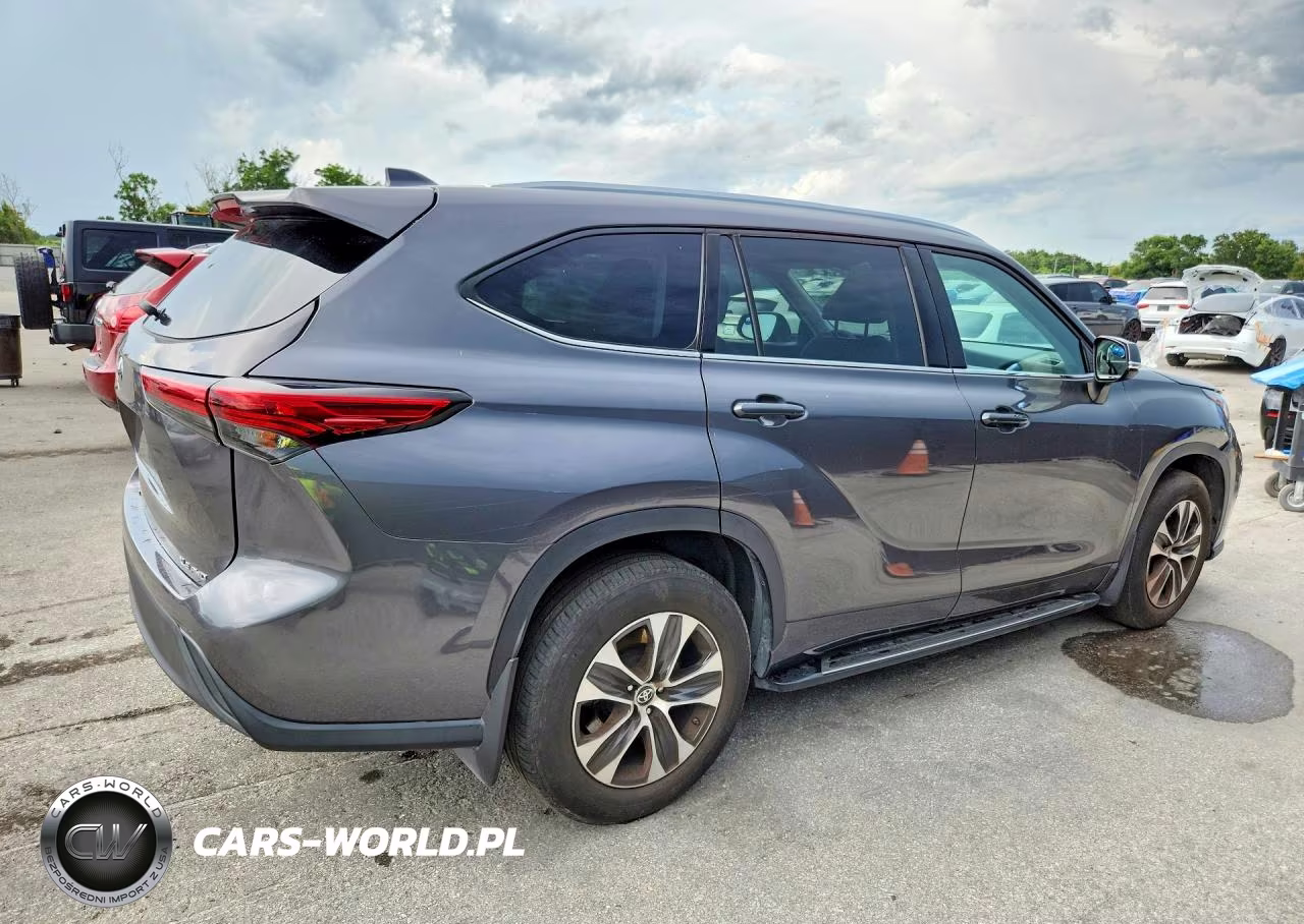 2021 Toyota Highlander Xle VIN:5TDGZRBH2MS547964 - 3