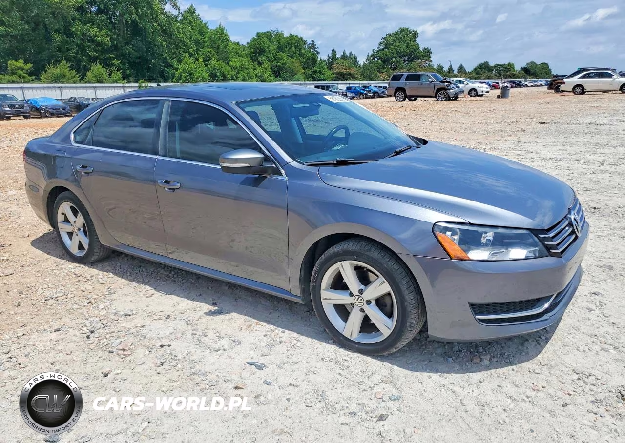 2013 Volkswagen Passat Se VIN:1VWBH7A32DC125179 - 4
