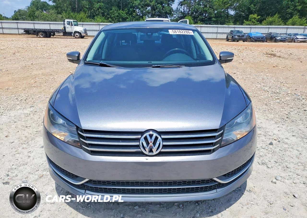 2013 Volkswagen Passat Se VIN:1VWBH7A32DC125179 - 5