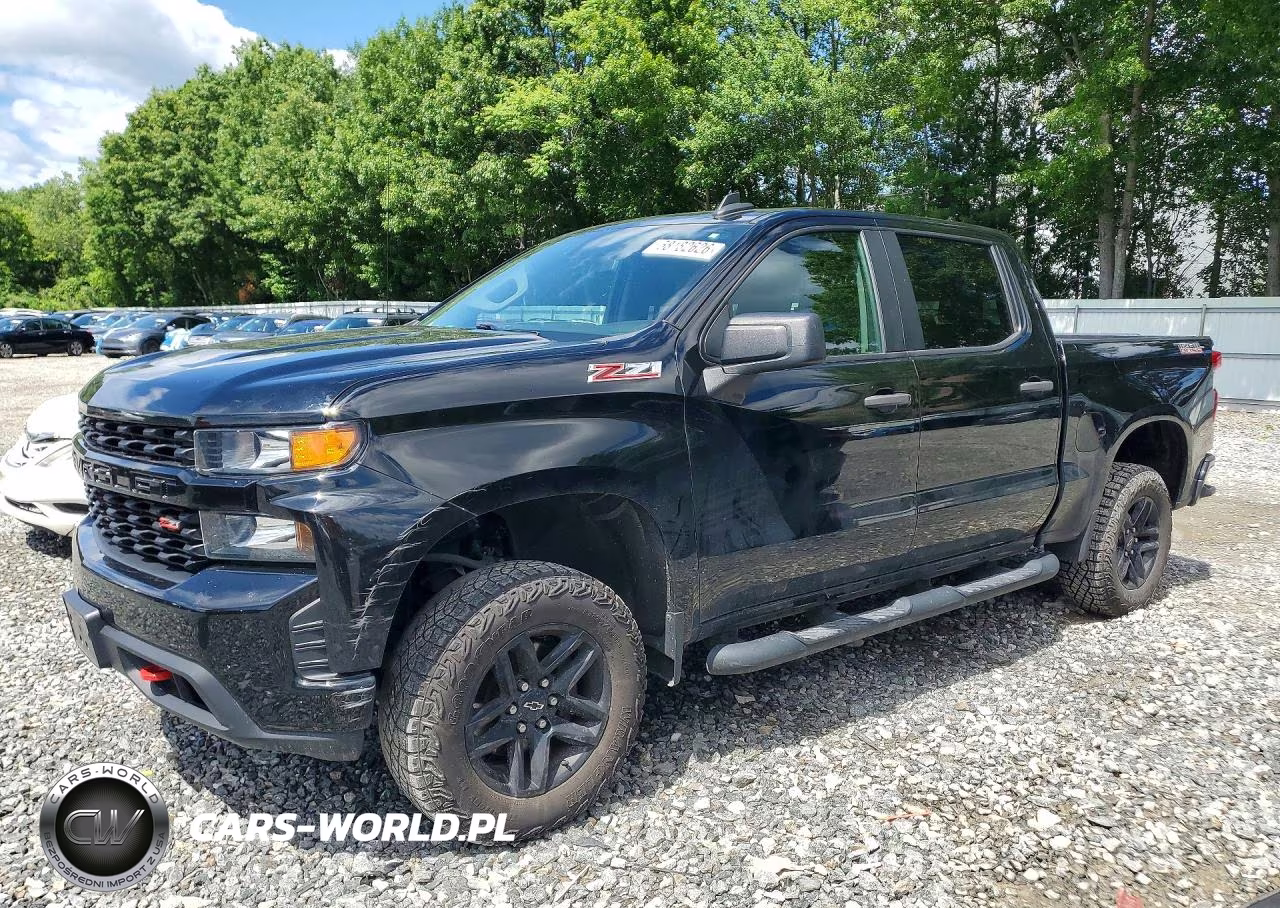 2021 Chevrolet Silverado K1500 Trail Boss Custom VIN:1GCPYCEF0MZ259076 - 1