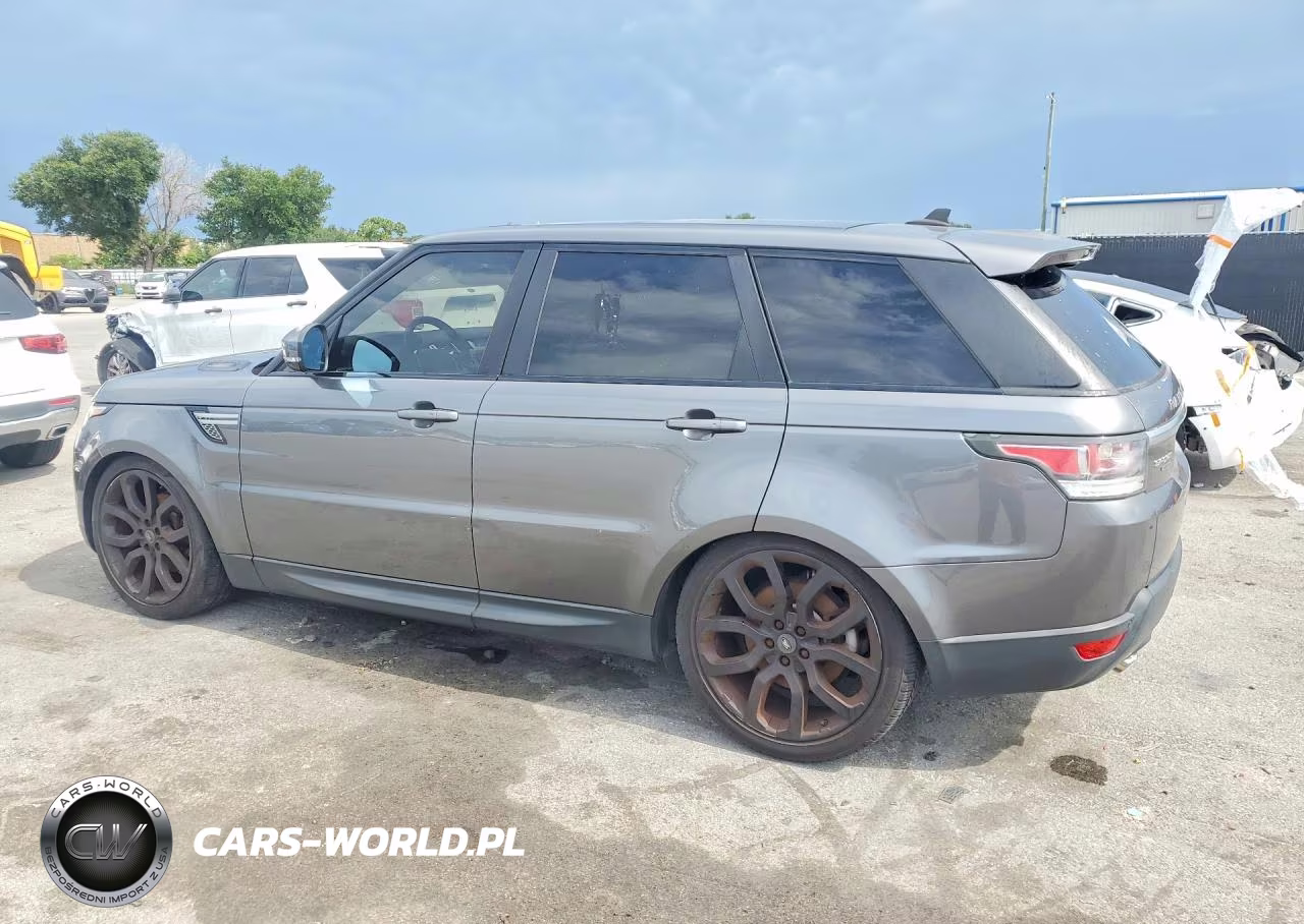 2016 Land Rover Range Rover Sport Hse VIN:SALWR2KFXGA550932 - 2