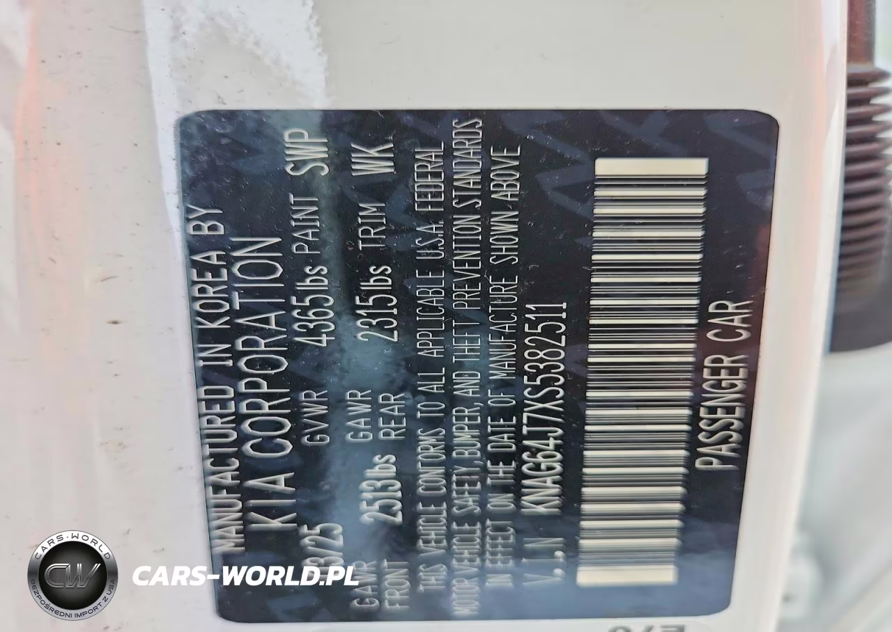 2025 Kia K5 Gt Line VIN:KNAG64J7XS5382511 - 12