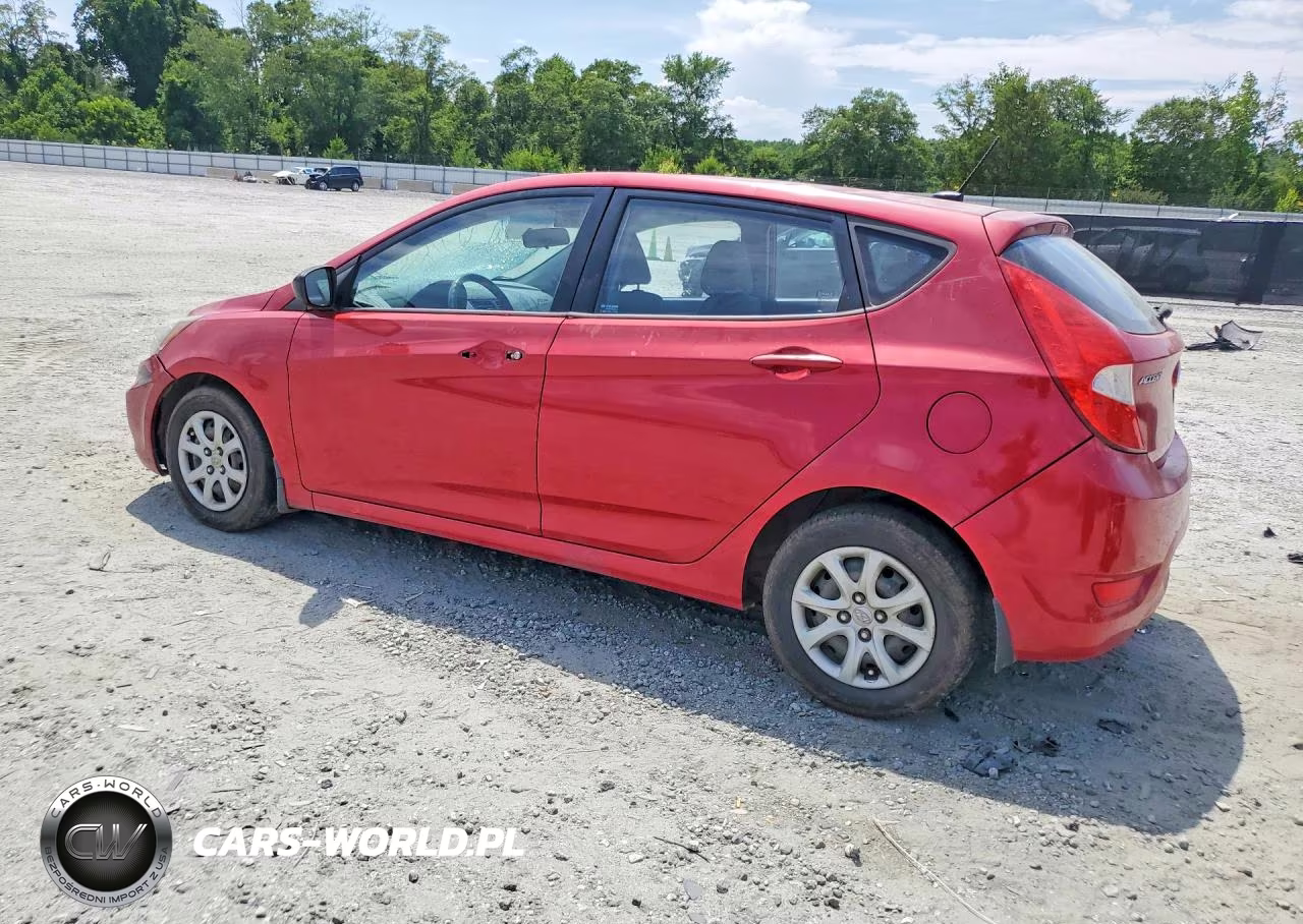 2012 Hyundai Accent Gs VIN:KMHCT5AE4CU036682 - 2