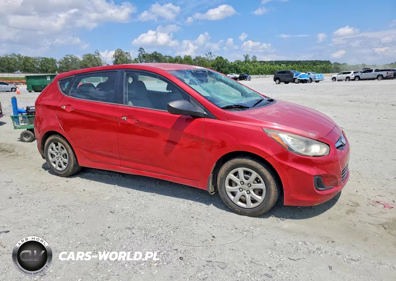 2012 Hyundai Accent Gs VIN:KMHCT5AE4CU036682 - 4