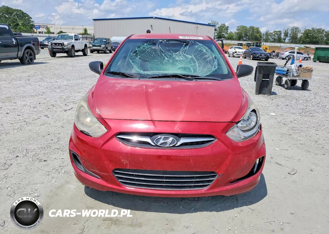 2012 Hyundai Accent Gs VIN:KMHCT5AE4CU036682 - 5