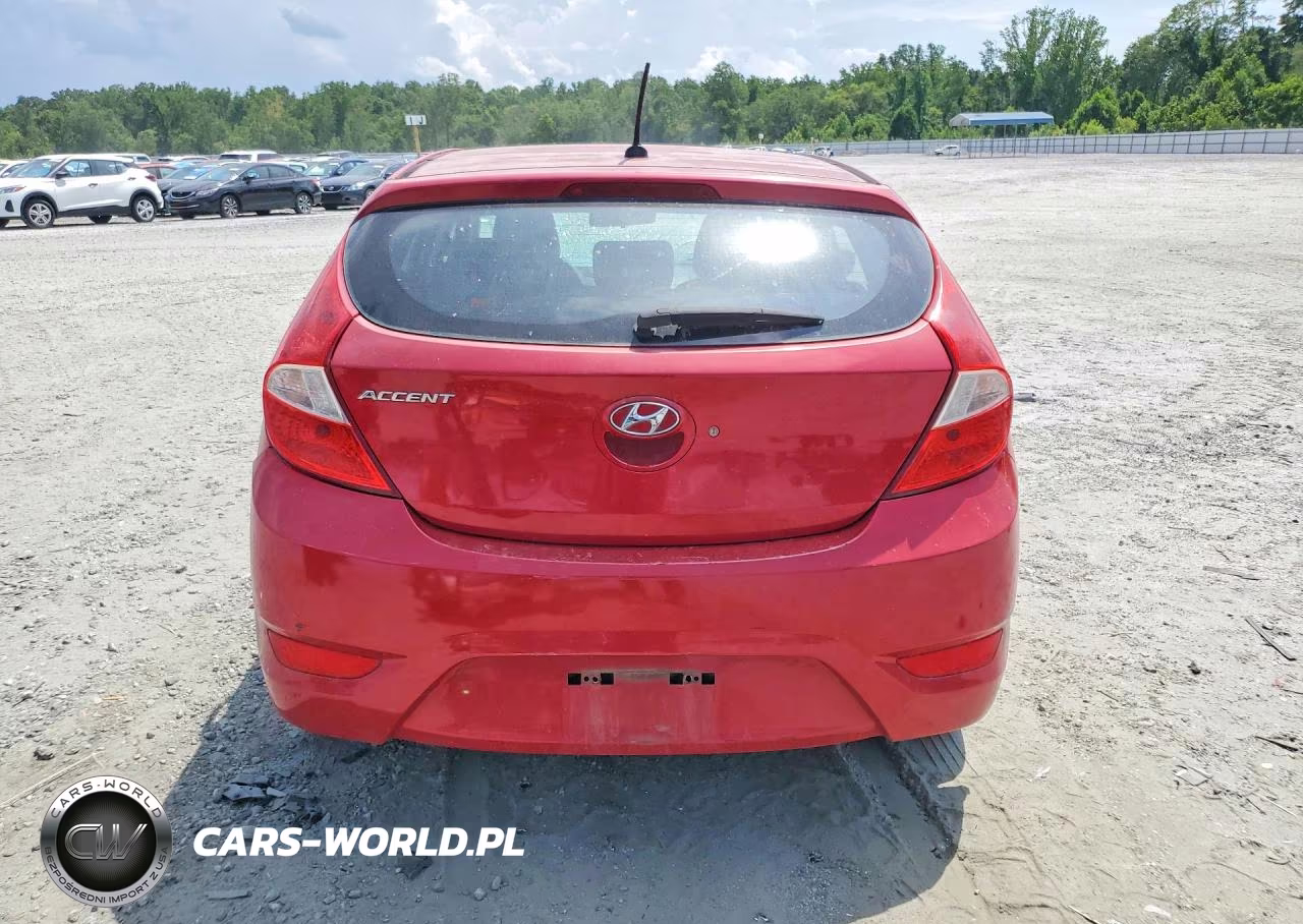 2012 Hyundai Accent Gs VIN:KMHCT5AE4CU036682 - 6